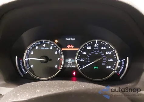 2019 Acura Mdx Tech Pkg z USA, uszkodzony, nr VIN 5J8YD4H51KL000476